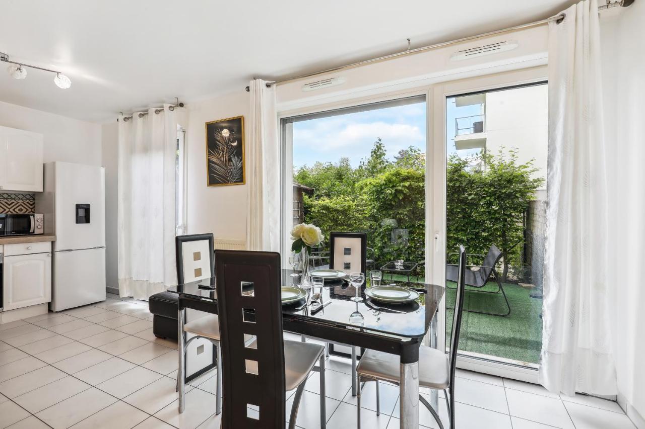Apart-Chic-Les-Ulis With Balcon, Terrasse And Parking Les Ulis Exterior photo
